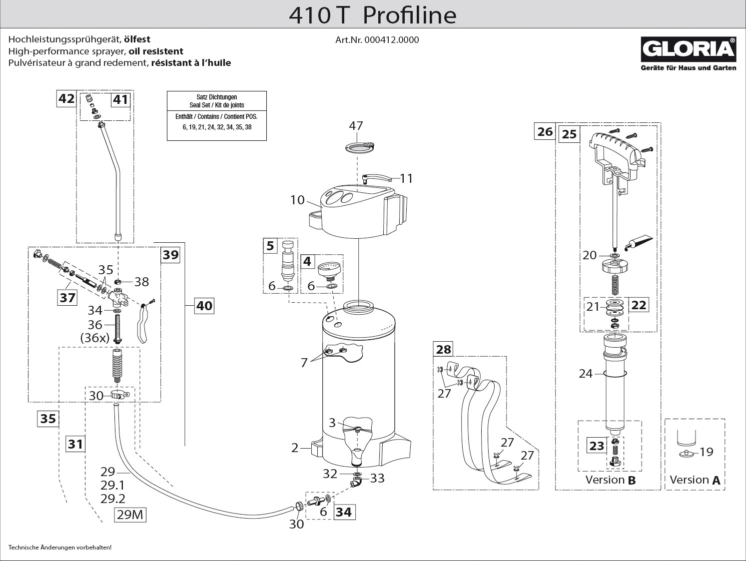 410 T Profiline 410 T Profiline