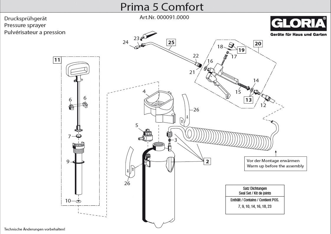 Prima 5 Comfort Prima 5 Comfort