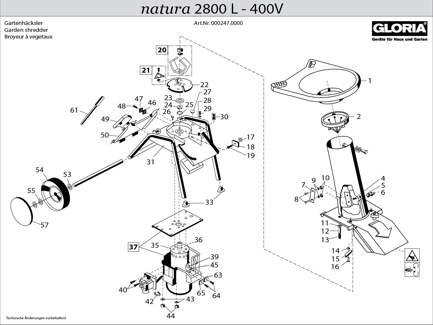 natura 2800L - 400V (ab Bj. 2006) natura 2800L - 400V (ab Bj. 2006)