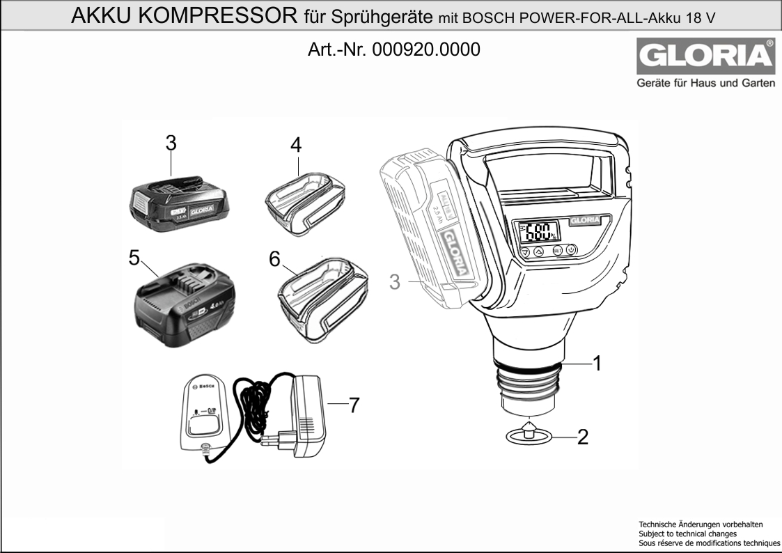 Akku Kompressor für Sprühgeräte (Ersatzteile) Akku Kompressor für Sprühgeräte (Ersatzteile)
